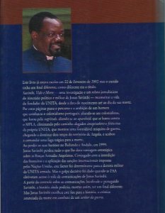 Savimbi, Vida e Morte