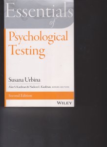 Essentials of Psychological Testing