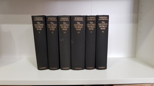 The second World war Vol. I to VI