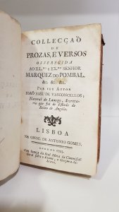 Collecção de prozas, e versos (I e II partes)